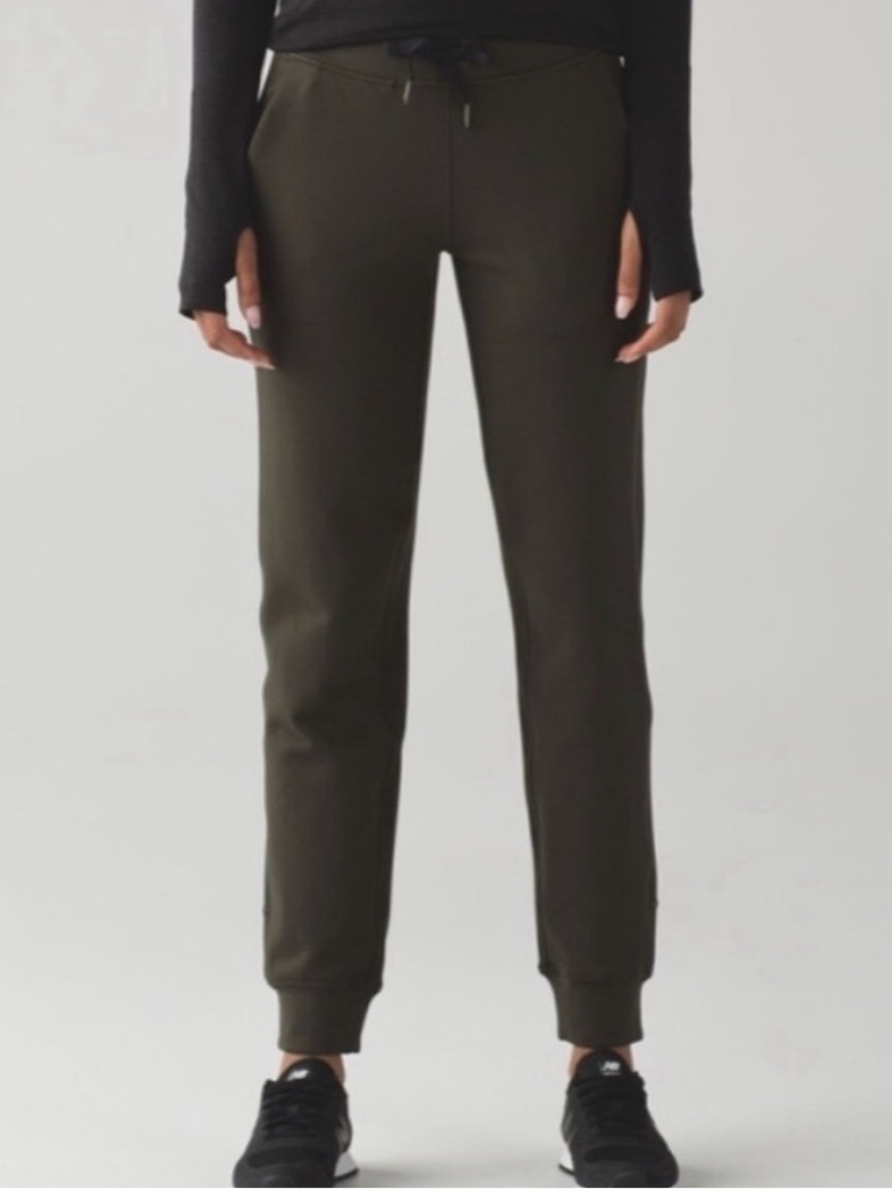 Lululemon Ready to Rulu Joggers Olive Green Tapered Athletic Pants
